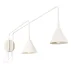 Kinkiet podwójny NOX SL.2509 oprawa w kolorze beżowym SOLLUX LIGHTING