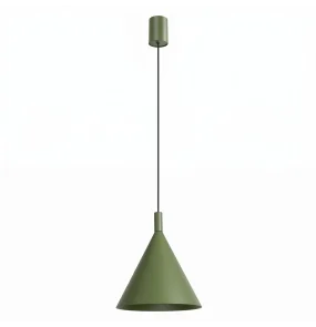 Lampa wisząca NOX SL.2525 oprawa w kolorze oliwkowym SOLLUX LIGHTING