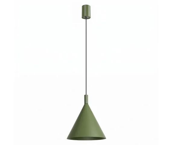 Lampa wisząca NOX SL.2525 oprawa w kolorze oliwkowym SOLLUX LIGHTING