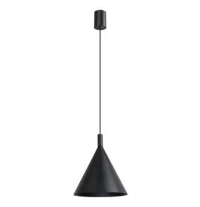 Lampa wisząca NOX SL.2522 oprawa w kolorze czarnym SOLLUX LIGHTING