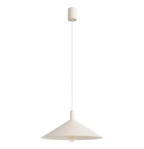 Lampa wisząca NOX SL.2539 oprawa w kolorze beżowym SOLLUX LIGHTING