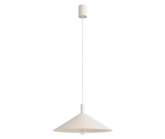 Lampa wisząca NOX SL.2539 oprawa w kolorze beżowym SOLLUX LIGHTING