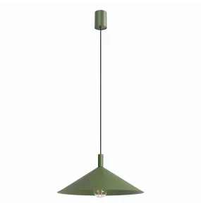 Lampa wisząca NOX SL.2540 oprawa w kolorze oliwkowym SOLLUX LIGHTING