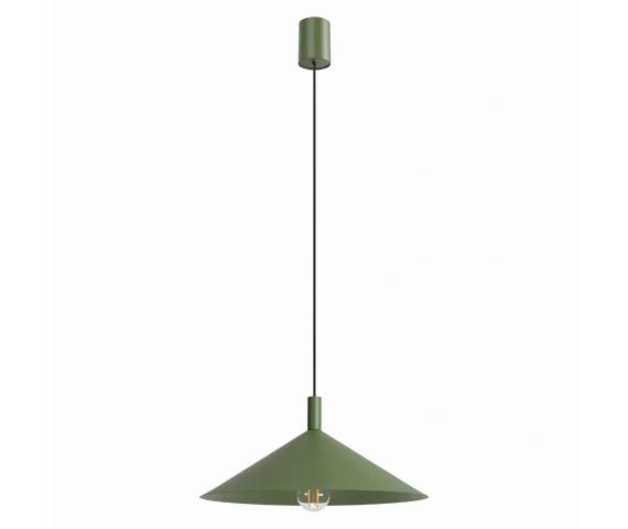 Lampa wisząca NOX SL.2540 oprawa w kolorze oliwkowym SOLLUX LIGHTING