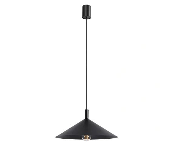 Lampa wisząca NOX SL.2537 oprawa w kolorze czarnym SOLLUX LIGHTING