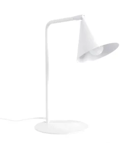 Lampa stołowa NOX SL.2566 oprawa w kolorze białym SOLLUX LIGHTING