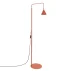 Lampa podłogowa NOX SL.2586 oprawa w kolorze ochry czerwonej SOLLUX LIGHTING