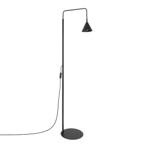 Lampa podłogowa NOX SL.2582 oprawa w kolorze czarnym SOLLUX LIGHTING
