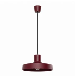 Lampa wisząca BILO SL.2052 oprawa w kolorze burgundowym SOLLUX LIGHTING