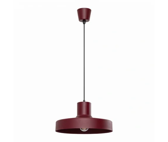 Lampa wisząca BILO SL.2052 oprawa w kolorze burgundowym SOLLUX LIGHTING