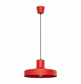 Lampa wisząca BILO SL.2057 oprawa w kolorze czerwonym SOLLUX LIGHTING