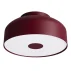 Plafon OMIQ SL.2280 oprawa w kolorze burgundowym SOLLUX LIGHTING