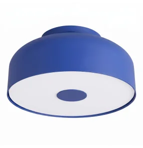 Plafon OMIQ SL.2281 oprawa w kolorze ultramaryna SOLLUX LIGHTING