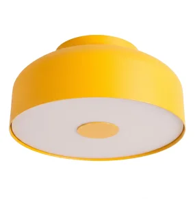 Plafon OMIQ SL.2284 oprawa w kolorze żółtym SOLLUX LIGHTING