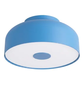 Plafon OMIQ SL.2287 oprawa w kolorze błękitnym SOLLUX LIGHTING