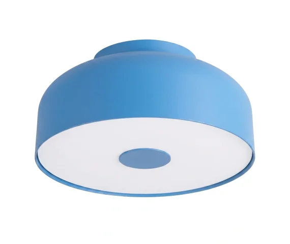 Plafon OMIQ SL.2287 oprawa w kolorze błękitnym SOLLUX LIGHTING