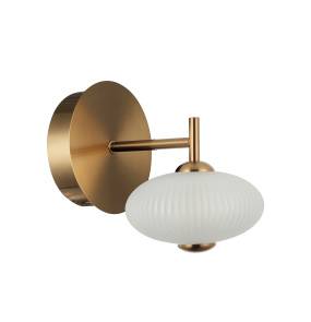Kinkiet Nico WL-8545-1-BK-GD oprawa w kolorze złotym ITALUX