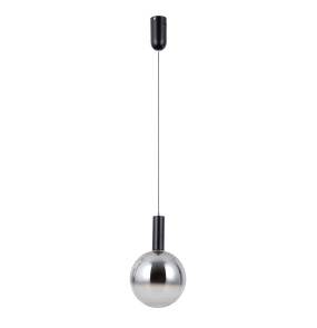Lampa wisząca Strela PND-34378-1M-BK oprawa w kolorze czarnym ITALUX