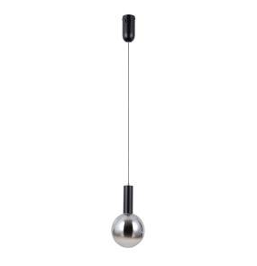 Lampa wisząca Strela PND-34378-1S-BK oprawa w kolorze czarnym ITALUX