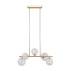 Lampa wisząca Toledo PND-40717-5-HBR oprawa w kolorze złotym ITALUX