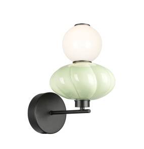Kinkiet Tordi WL-94721-1A-GRN oprawa w kolorze czarno-zielonym ITALUX