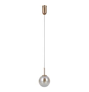 Lampa wisząca Velada PND-34381-1-HBR oprawa w kolorze złotym ITALUX