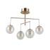 Lampa sufitowa Velada PND-34381-4-HBR oprawa w kolorze złotym ITALUX