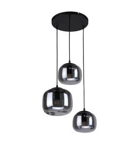 Lampa wisząca Calto PND-67705-3-BK-SG oprawa w kolorze czarnym ITALUX