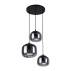 Lampa wisząca Calto PND-67705-3-BK-SG oprawa w kolorze czarnym ITALUX