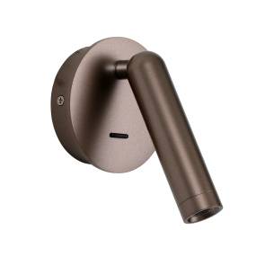 Kinkiet Carda WL-64834-1-CF oprawa w kolorze brązowym ITALUX