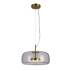 Lampa wisząca Caste PND-17760B-BRSS-CL oprawa w kolorze złotym ITALUX