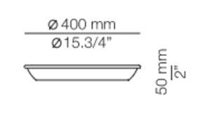 Taca 124027962 do lampy BOLS BOL_4027X Estiluz