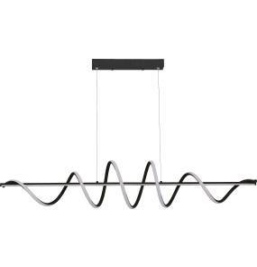 WYPRZEDAŻ Lampa wisząca ESERO MS902-BK oprawa w kolorze czarnym ZUMA LINE