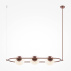 Lampa wisząca ERICH MOD221PL-03BS oprawa w kolorze mosiądzu MAYTONI
