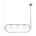 Lampa wisząca ERICH MOD221PL-03N oprawa w kolorze niklu MAYTONI