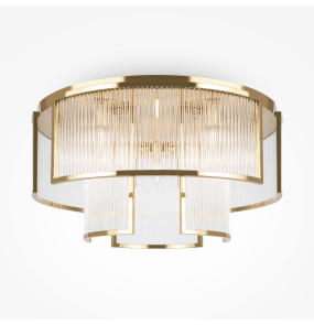 Lampa sufitowa FRAME MOD174CL-09G oprawa w kolorze złotym MAYTONI