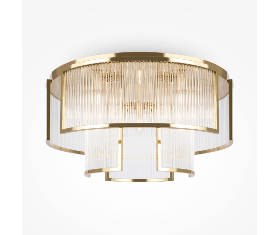 Lampa sufitowa FRAME MOD174CL-09G oprawa w kolorze złotym MAYTONI