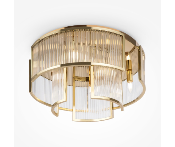 Lampa sufitowa FRAME MOD174CL-06G oprawa w kolorze złotym MAYTONI