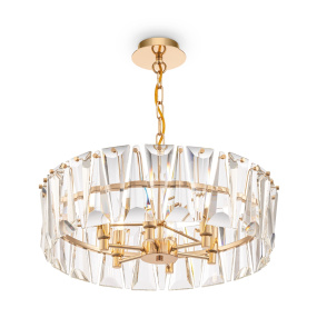 Lampa wisząca PUNTES MOD043PL-06G oprawa w kolorze złotym MAYTONI