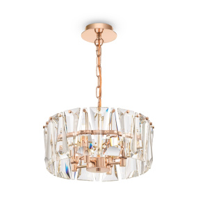 Lampa wisząca PUNTES MOD043PL-04G oprawa w kolorze złotym MAYTONI