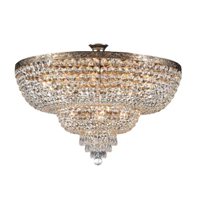 Lampa sufitowa PALACE DIA891-CL-14-G oprawa w kolorze złotym MAYTONI