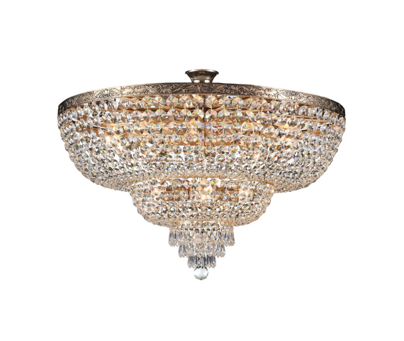 Lampa sufitowa PALACE DIA891-CL-14-G oprawa w kolorze złotym MAYTONI