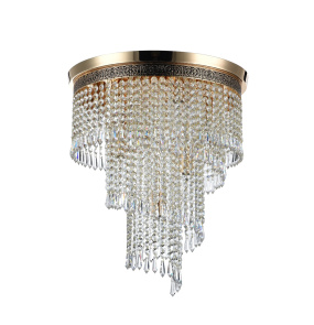 Lampa sufitowa CASCADE DIA522-CL-07-G oprawa w kolorze złotym MAYTONI