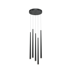 Lampa wisząca CASCADE MOD132PL-L30BK oprawa w kolorze czarnym MAYTONI