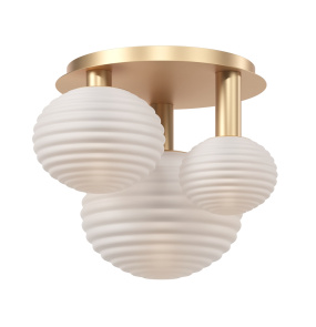 Lampa sufitowa REELS MOD268CL-03G oprawa w kolorze złotym MAYTONI