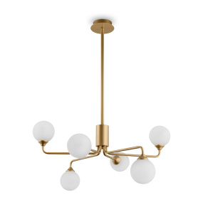 Lampa wisząca ALEXIS MOD044PL-06MG oprawa w kolorze złotym MAYTONI