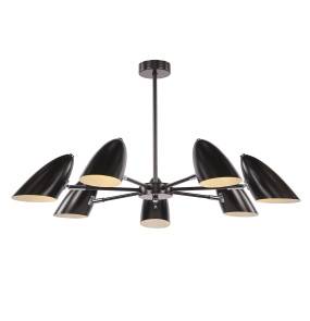 Lampa wisząca AIDA MOD033PL-07B oprawa w kolorze czarnym MAYTONI