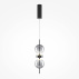 Lampa wisząca DOUBLE MOON MOD478PL-L8B3K oprawa w kolorze czarnym MAYTONI