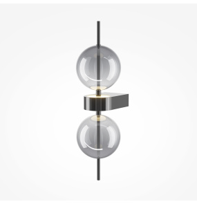 Kinkiet DOUBLE MOON MOD478WL-L8B3K oprawa w kolorze czarnym MAYTONI