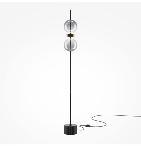 Lampa podłogowa DOUBLE MOON MOD478FL-L15B3K oprawa w kolorze czarnym MAYTONI